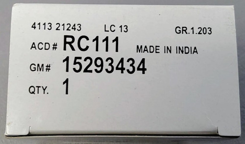 Tapa Radiador Chevrolet Impala Ss 2007 - 2008 Acdelco 18 Psi Foto 6