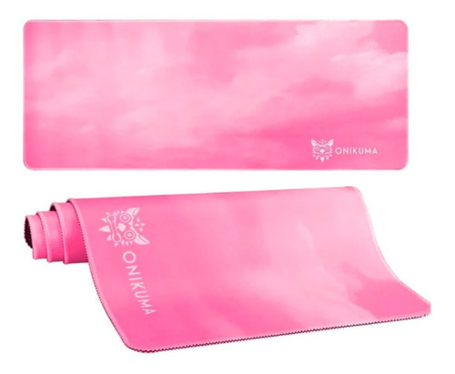 Alfombrilla Para Mouse Mousepad Rosa 30x80cm Antideslizante