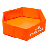 Piscina Plegable Tidipool De 60 Litros Para Niños Nabaiji, Color Naranja