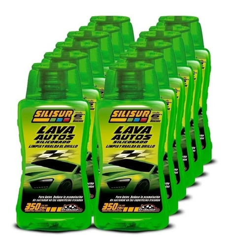 Shampoo Lava Autos Motos Siliconado Manzana  350cc 