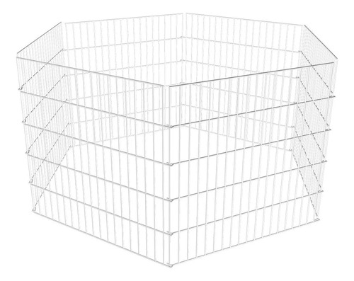 Cercado Aramado Canil 6 Lados Grande Jel Plast - Nature