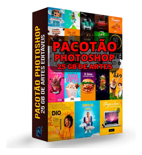 Mega Pack Social Mídia Pacotão Photoshop 25gb De Artes