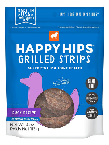 & Joint, Grilled Strips, Grain Free Dog Treats, Glucosamine
