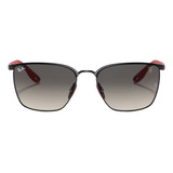 Óculos De Sol Ray-ban Scuderia Ferrari Preto 0rb3673m F04111