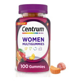 Centrum Multigummies Mujer, 100 Gomitas.