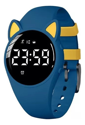 Reloj Digital Infantil Deportivo A Prueba De Agua Kawaii