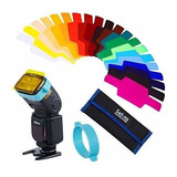Flash Universal Selens + Kits De Colores Para Fotografía