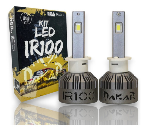 Led Cree Alta Gama Ir100 H1 Luz Alta Peugeot Citroen Vw Fox