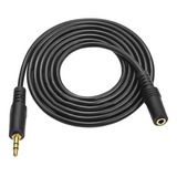Cable De Audio Alargador Auxiliar Jack 3.5mm 1.5 Metros