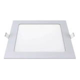 Pack X 3 Plafón Embutir Led 6w =35w Aplique Panel Luz Cálida Techo