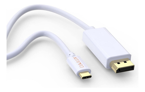 Cable Adapta Usb Tipo C A Displayport, [4k  60hz 2k  144hz]