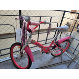 Bicicleta Aurorita Usada Rodado 16 Color Rosa