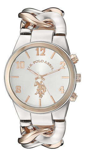 Reloj Mujer U.s. Pol Usc40176 Cuarzo Pulso Bicolor Just Watc