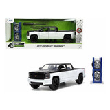 1/24 2014 Chevrolet Silverado Con Rines Extra Jada