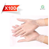 Caja X100 Guantes Vinilo