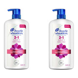 Shampoo Head & Shoulders 2 En 1 Suave Y Manejable 2 Litros