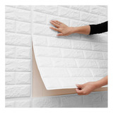 Placa Autoadhesiva 3d Decorativa Pared M1 - Sheshu Color Blanco