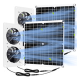 Rossesay Kit De Ventilador De Panel Solar De 25 W 12 V Para