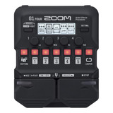 Pedal Procesador Multiefectos Zoom G1 Para Cuatro Guitarras,