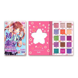 Paleta De Sombras First Love Diary Rude Cosmetics Color De La Sombra Mix Colores