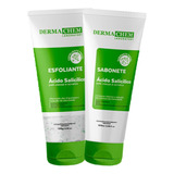 Kit Skin Care Limpeza De Pele Oleosa Sabonete Esfoliante