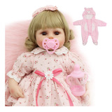 Jrlcgyp 16  Reborn Baby Doll Con 2 Ropa, Muñecas De Niña De