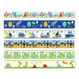 Mod-4 Guardas Infantiles Autoadhesivas Decora Pared X 12mts