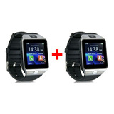 2 X Teléfono Celular Dz09 Smart Smartwatch Chip