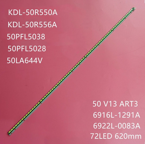 Tira Led -  Sony Kdl-50r555a - 50pfl5038 - 50pfl5028 