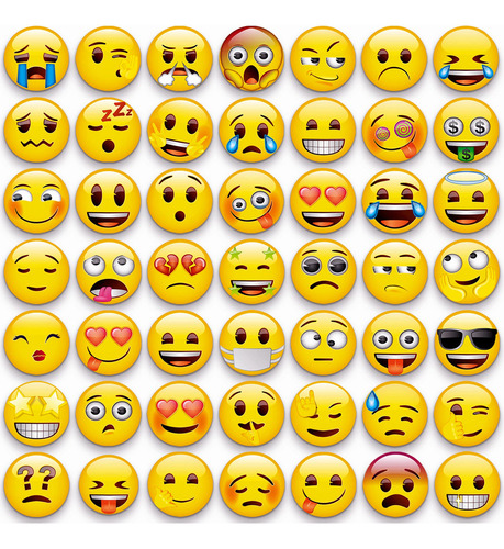 Morcart - 54 Imanes De Emoji Para Nevera Para Nevera, Para C