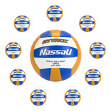 Kit De Voley Profesional 10 Pelotas Nassau Beach Importadas