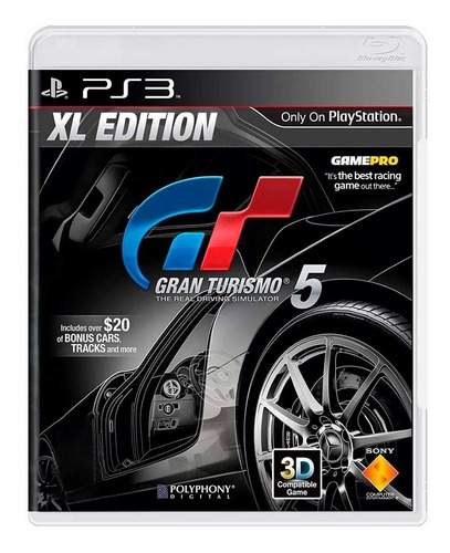 Jogo Gran Turismo 5 - Xl Edition - Ps3 Mídia Física Original