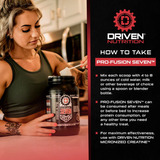 Driven Pro Fusion 7 Meal Replacement Powder - Men & Women, 3