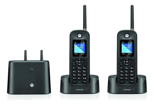 Motorola O212 Dect 6.0 Teléfono Inalámbrico De Largo Alcance