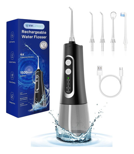 Limpiador De Dientes Irrigador Waterpik Recargable Portátil