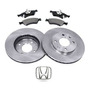 Kit (2) Discos Honda Fit 2002-2008 1.4 8v Delantero  Honda FIT