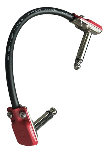 Cable De Parche De Guitarra De 6 Pulgadas Cable De Rojo