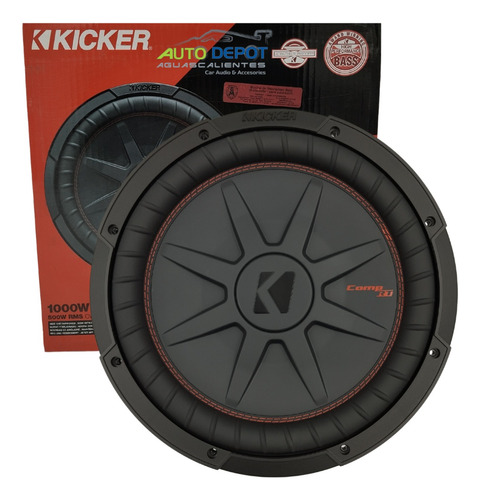 Subwoofer Kicker Plano 48cwrt122 12 Pulgadas 1000w 2 Ohms