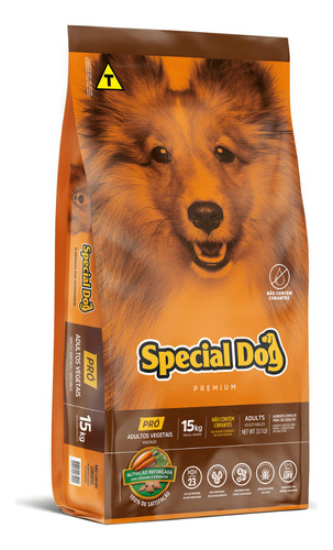Ração Special Dog Pro Alimento Para Cão Adulto Vegetais 15kg