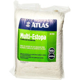 Estopa Atlas 100% Algodão 400g Cor Branco