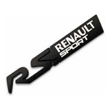 Emblema Rs Renault Sport Negro
