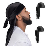 2pcs Durag Bufanda Gorras Bandana Para Hombre Y Mujer Pirata