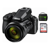 Camara Nikon Coolpix P950 16mpx Zoom 83x Wi-fi +16gb+bolso