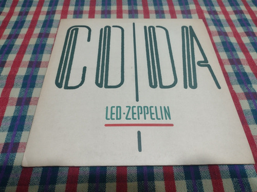 Led Zeppelin / Coda Vinilo Gatefold Con Insert Ind Arg (r1)