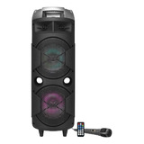 Bocina Portable Sonido 360 Grados Con 4 Woofers 8  Steelpro 