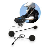 Intercomunicador Moto Bluetooth Audifono Para Casco De Moto