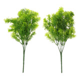 Plantas Simuladas De Musgo Verde, 2 Unidades