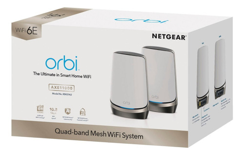 Netgear Orbi 960 Axe11000 Quad-band Mesh Wi-fi 6e 557m²