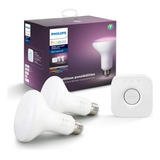 Philips Hue Kit De Inicio Br30 Blanco Y Color Ambiental (