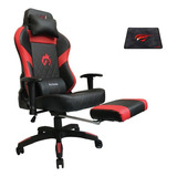 Silla Gamer Racing Pc Oficina Reclinable Escritorio Roja Pro